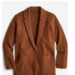 J. Crew Cecile relaxed sweater-blazer